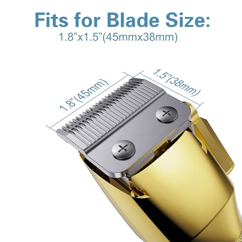 FADEKING 10 Professional Hair Clipper Guards Cutting Guide from 1/16inch to 1inch(1.5-25mm), fits for most popular hair clippers image 5