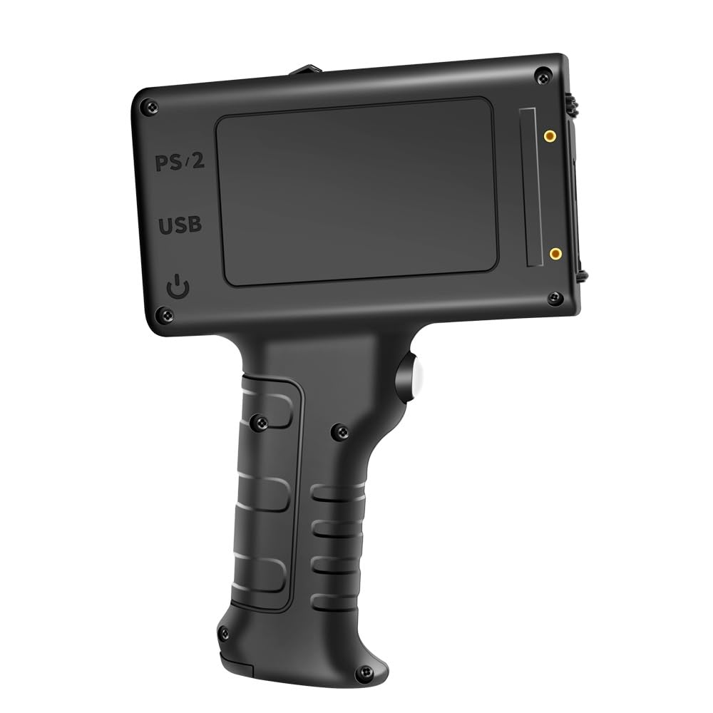 Imprimante Portable, Imprimante à Jet d'encre Thermique Portable Date de Production Numéro Logo d'expiration Étiquette en Plastique