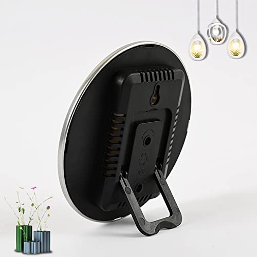 aieibuy Temperatur-Feuchtigkeitsdetektor, Messgerät für Innenräume, Zuhause, Babyzimmer, Wand, analoges Thermometer, Hygrometer (englische Version) – Bild 3