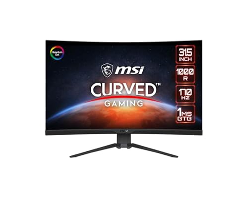 MSI MAG 325CQRFDE-QD, Rapid VA, 80 cm (31,5 Zoll) Curved, 170Hz, FreeSync Premium, QD - DP, 2xHDMI