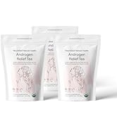 Nourished Androgen Relief Spearmint Tea - Hormone Balance Organic Herbal Spearmint Tea for Clear ...