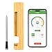 Produktbild Withosent Kabelloses Smart-Fleischthermometer | 50m Bluetooth Grillthermometer | Bratenthermometer | Meat Thermometer Für Oven/Ofen/Grill/Küche/BBQ Smoker Rotisserie Weihnachtsgeschenke