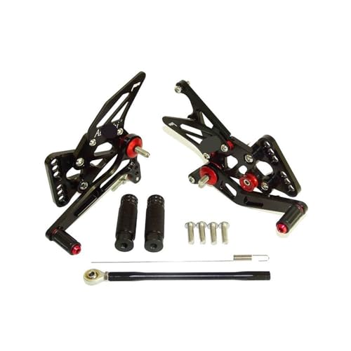 Repose-Pieds Arrière Moto GSXR1000 K5 K6 2005 2006 en Aluminium