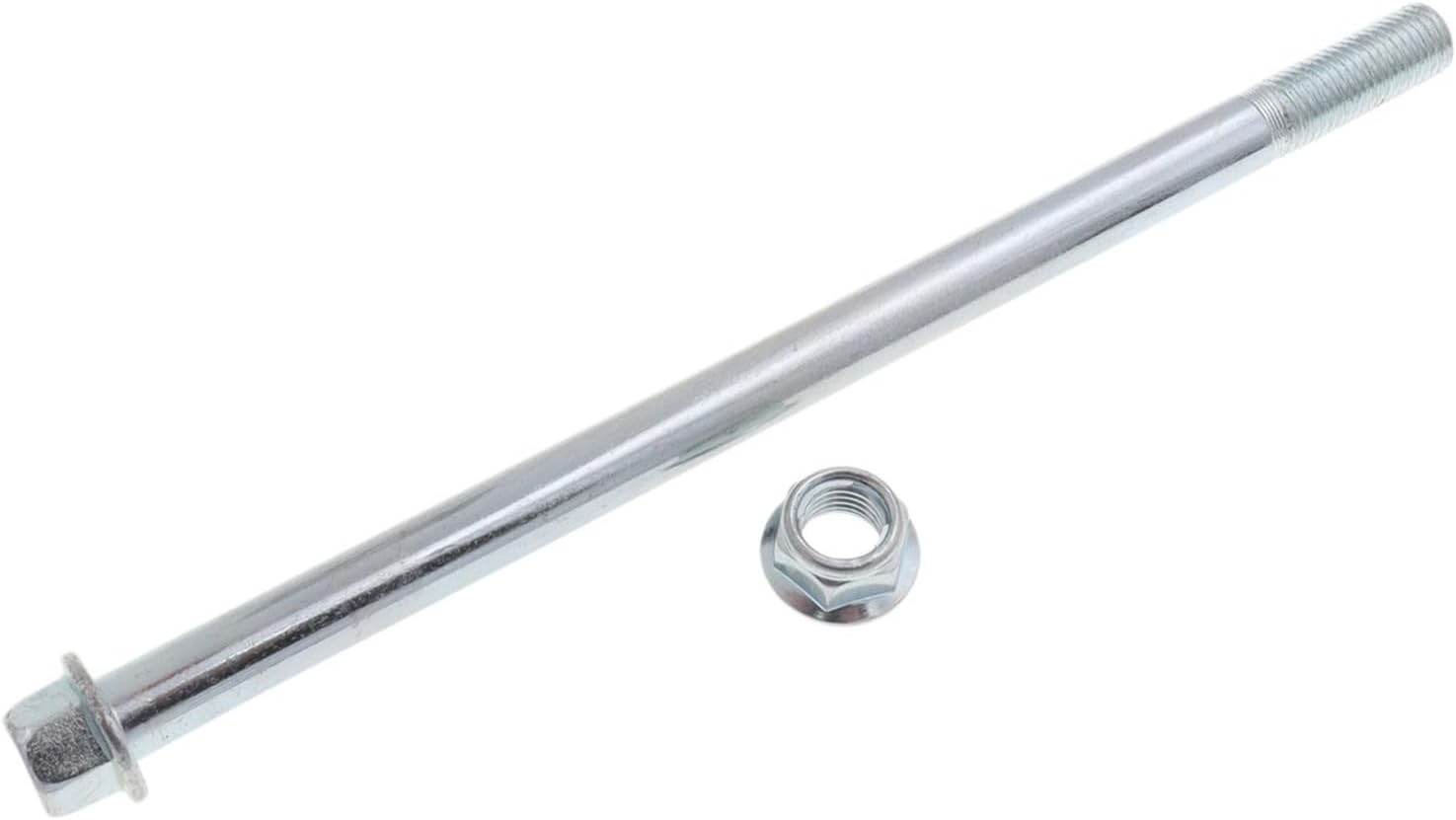 Compatible GB5787 M10x1.25 125 130 140 150 155 160mm Hexagonal Bolts Screws Belt Pad Partial Thread Axle(130mm)