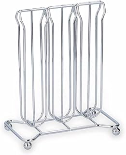 Chrome Flat 30 Coffee Pod Capsules Dispenser Holder Storage Stand