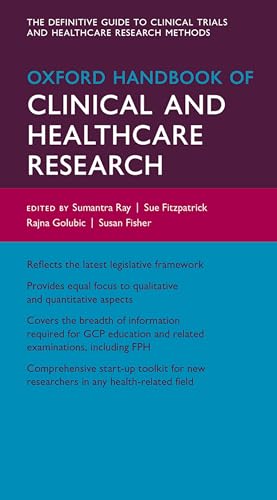Oxford Handbook Of Clinical And Healthcare Research (Flexicover)