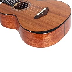 SheIRin Ukulélé de Concert Kit débutant 23 Pouces Ukelele Bois d'acajou avec Sangle de Sac de Transport accordeur de… – Image 5