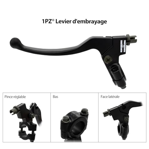 1PZ FR7-LH1 7/8'' Guidon Gauche Levier d'embrayage Câble d'embrayage Ajusteur Remplacement pour SSR 50cc 70cc 90cc 110cc 125cc 150cc Apollo RFZ DBX18 TaoTao DB17 DB27 Coolster M-125 Baja Chinese Pit D – vue 6