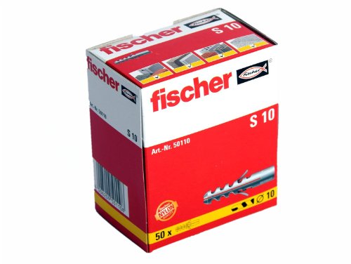 Preisvergleich Produktbild 50 Stück Fischer Nylon Dübel S10 10x50 mm 50110