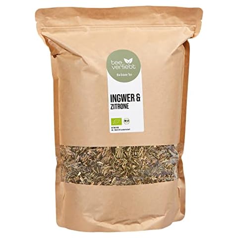 teeverliebt - Bio Grüntee Sencha Ingwer & Zitrone I loser Grüner Tee I Typisch Sencha Cover