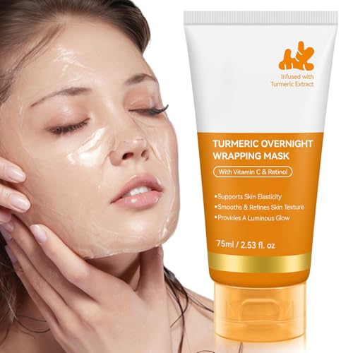 Mascarilla Peel Facial - Mascarilla Nocturna Peel-Off Hidratante 75 g,Limpieza Profunda Reafirmante y Nutritiva Durante la Noche para Todo Tipo de Piel: Seca, o Grasa