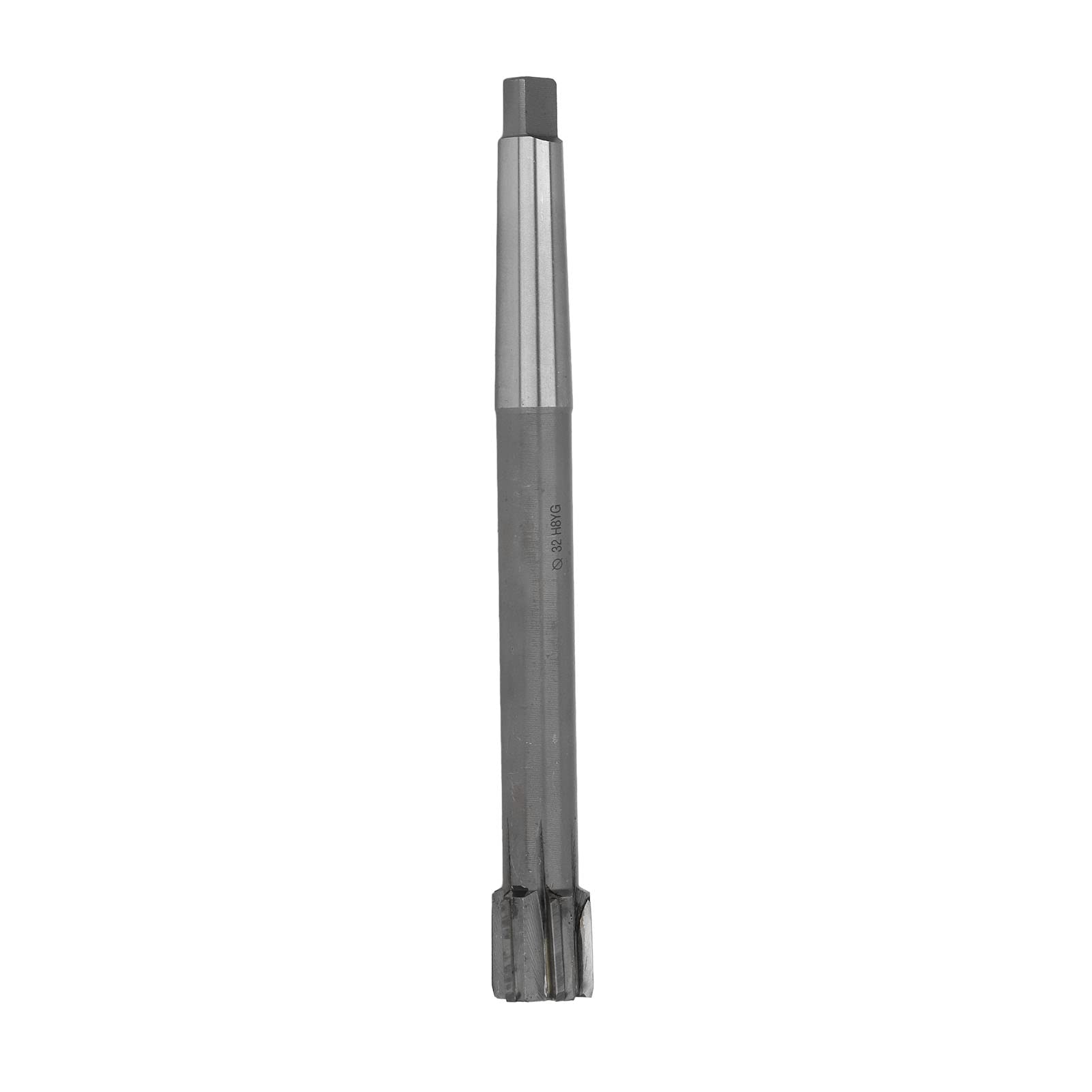 Chucking Reamer Taper Shank, Tungsten Carbide Material, 6 Flute Dia32 H8 YG, Milling Cutting Tool for Lathe Machine, Grinding Accuracy, Efficient and Flexible