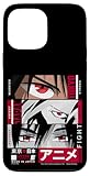 Installation facile Coque pour iPhone 13 Pro Max Enjoy Wear Cool Japanese Anime Manga Characters Graphic