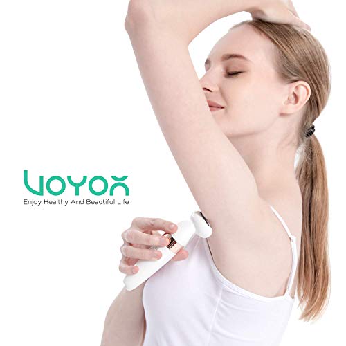 Voyor Electric Shaver For Women Bikini Trimmer Hair Remover For Face Body, 5 In 1 Groomer Kit Lady Shaver Bikini Razor Women For Hair Trimmer, Cordless Rechargeable Waterproof Es500 #TOP6