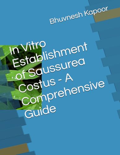 In Vitro Establishment of Saussurea Costus - A Comprehensive Guide