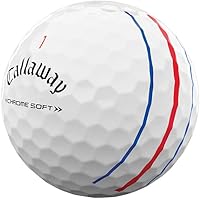 Vista 4 de Callaway Golf 2022 Chrome Soft Golf Balls (True Track (Red/Blue)