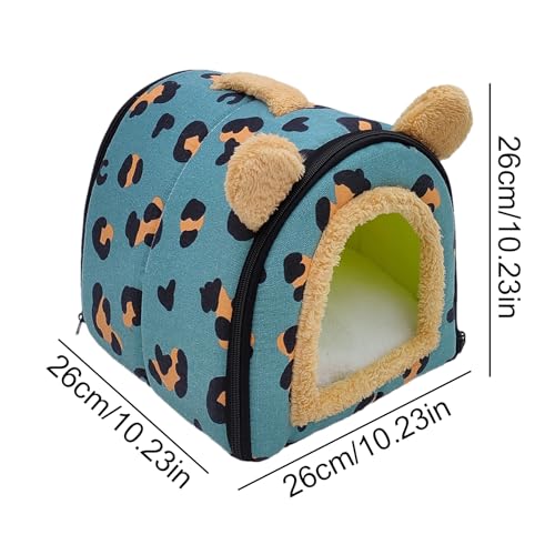 Cachette pour lapin doux - Accessoire de cage pour dormir - 6