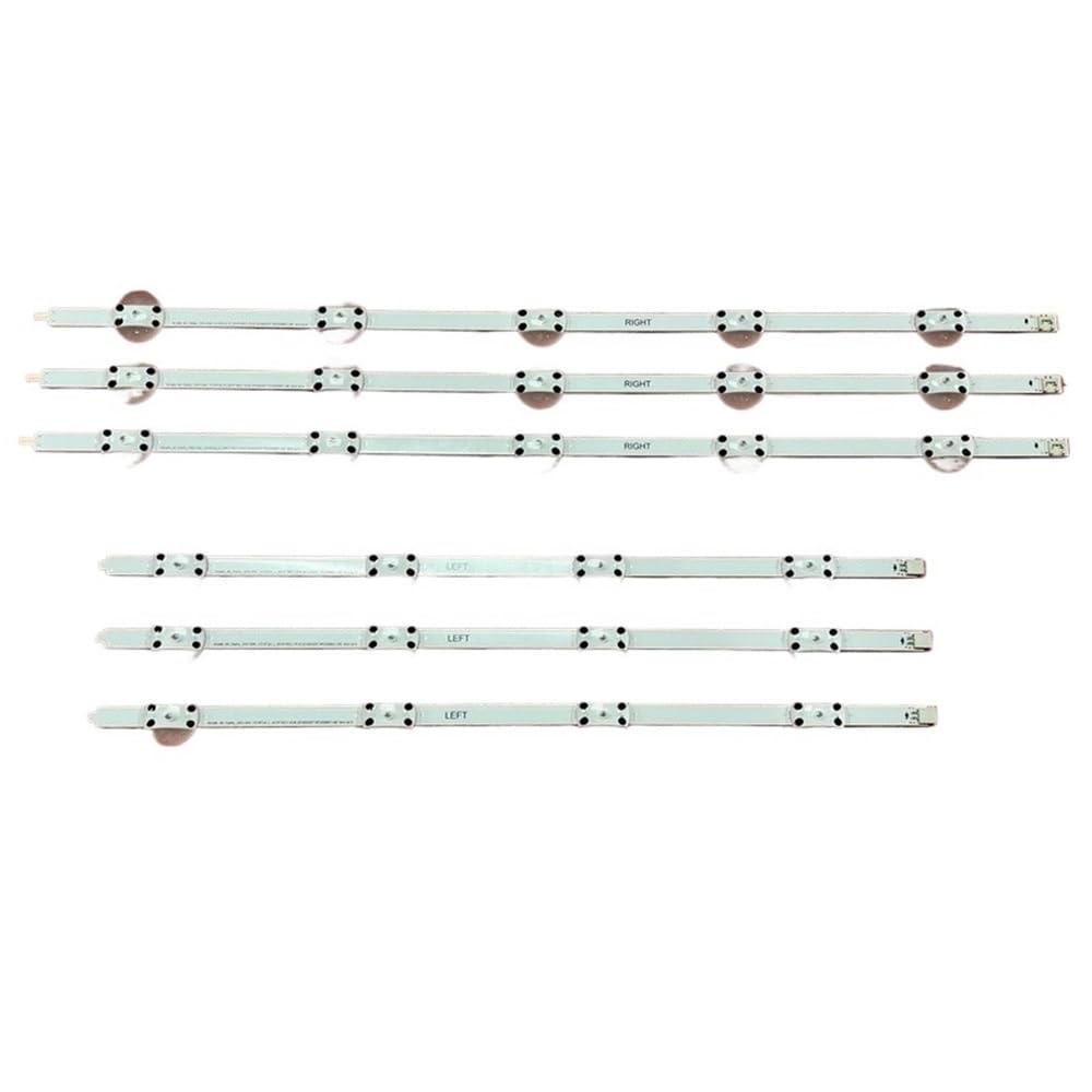 LED-Streifen 9LED passend for Grundig 49VLX8000BP 49VLX7850BP 49VLX70LDL 49VLX7020 49VLX7010 49VLX6950BP 49VLX7980 49VLX600 49VLX6000