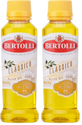 Image of Bertolli Classico Multipurpose Olive Oil- Italian Brand World no 1-100ml Bottle (Pack of 2)