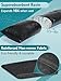 4pcs 5ft Water Activated Flood Barriers for Home - Sandless Sand Bags, Reusable Water Barriers Sandbags for Flooding Home Exterior Doors Garage Basement