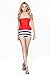 Swimsuit Viva Rose 2pcs High Waisted Stripe Figure-shaping Women's Swimwear