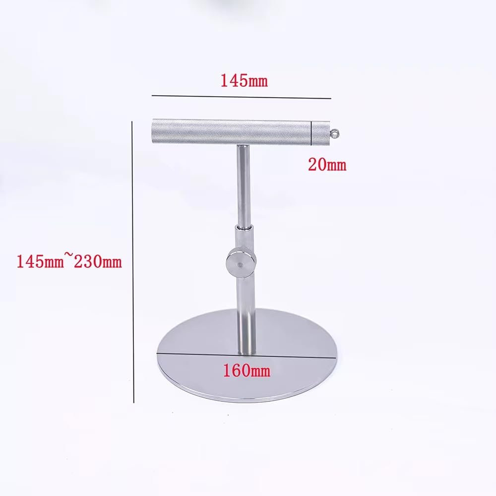 Soporte de Escritorio para Loros, Percha de Entrenamiento Totalmente Metálica para Aves