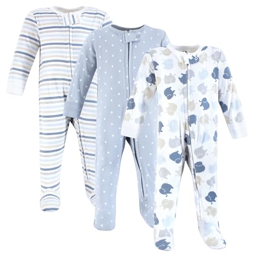 Image of Hudson Baby Unisex Baby Cotton Sleep and Play