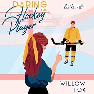 Daring the Hockey Player Audiolibro Por Willow Fox, Allison West arte de portada