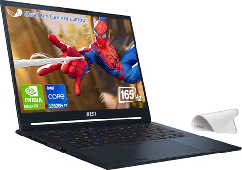 Image of msi Stealth 14 FHD Ultra Thin Gaming Laptop - 14 inch 165Hz FHD-Intel Core i7-13620H - RTX 4060 - Thunderbolt 4 - w /Mouse pad (Win 11 Home, 32GB RAM | 2TB PCIe SSD)