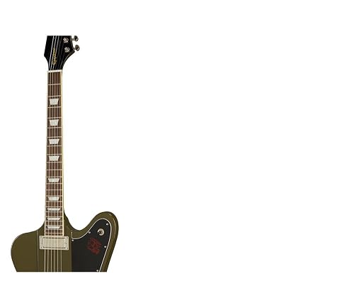 Amazon.com: Epiphone EXCLUSIVE Firebird, Olive Drab Green