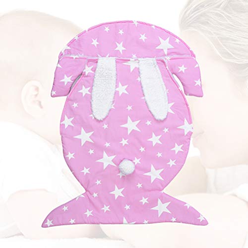 TOYANDONA 1 pç Saco de dormir para bebês em forma de coelho, saco de dormir de pelúcia respirável pa