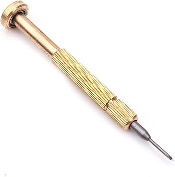 1.4mm Glasses Copper Screwdriver Flat/Phillips Head Eyeglass Repair Kit | Copper Screwdriver for Glasses Watch Electronics Jewelry