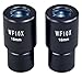 OMAX A Pair WF10X/18 Widefield Microscope Optical Eyepieces 23.2mm Dia