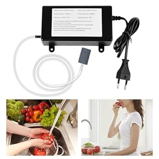 Ozonizzatore, Purificatore Aria 10,000 Mg/H, Portatile Purificatore D'aria Multiuso, Generatore Di Ozono Ad Alta Efficienza per Uffici, Fattoria