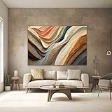 Quadros Decorativos para Quarto Sala 130x90 Abstrato Moderno Horizontal Grande Escritório Hall