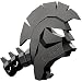 hephis Skull Keychain Bottle Opener,Tape Cutter,Unpacker,Box Opener(Black).