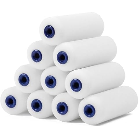Bates Foam Paint Roller Covers - 10 Pack Cover