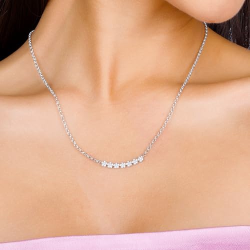 GIVA 925 Silver Anushka Sharma Blooming Flower Necklace | Gifts for Girlfriend, Gifts for Women & Girls| With Certificate of Authenticity and 925... - Image 4