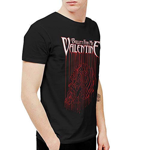 Douglas-A Mens Cool Bullet My Valentine Logo Tshirts Black
