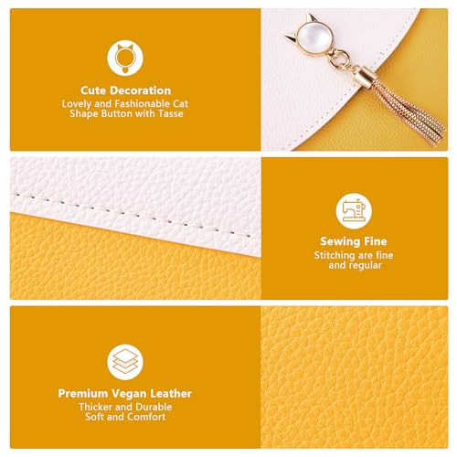 KALIDI Dumpling Clutch for Women Summer Beach Soft Cloud Purse Casual Handbag2