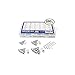 NINDEJIN 880 Pcs Screw Nuts and Bolts Assortment Kit, M2 M3 M4 M5 Metric Bolts and Nuts and Washers Set, 304 Stainless Steel Precise Hex Socket Head Cap Machine Screws Set with Allen Wrenches