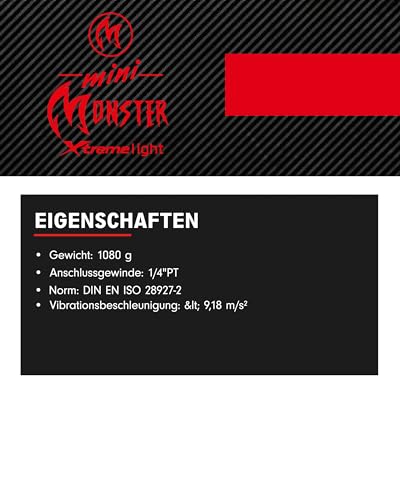 Foto von KS Tools Hochleistungs Schlagschrauber Druckluft miniMONSTER Xtremelight 1/2