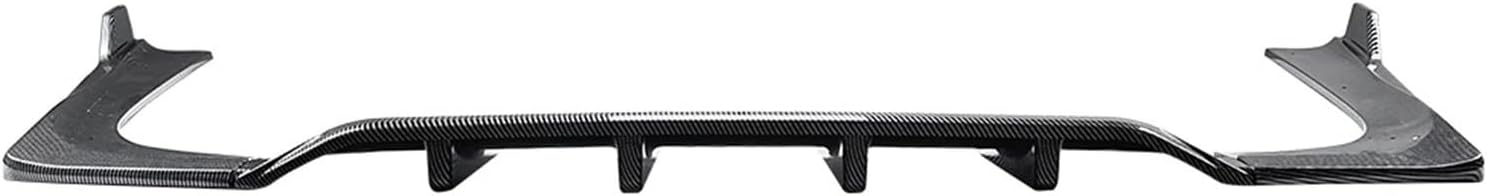 Rear Bumper Diffuser Lip Carbon Fiber Look/Gloss Black Tail Spoiler Plate Compatible With Mercedes Benz C Class W206 C200 C43 A-MG 2022-2025(Carbon Look)