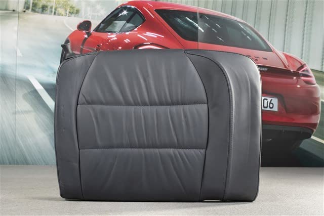 Kompatibel mit Porsche 911 996 Coupe Notsitzrückenlehne Raffleder metropolblau