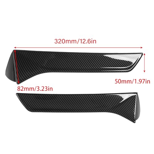 Heckscheiben Spoiler Für SEAT 5F Mk3/MK3.5 - ABS Seitenteiler Links & Rechts