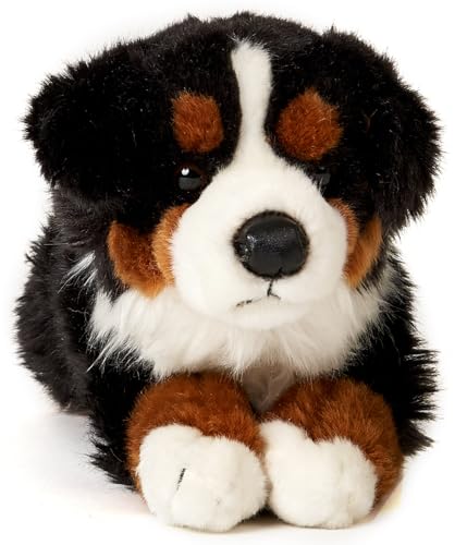 Uni-Toys - Berner Sennenhund, liegend - 38 cm (Länge) - Plüsch-Hund, Haustier - Plüschtier, Kuscheltier