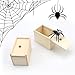 0XBIT Spinne Streich Box, 2 Stück Holz Prank Spider Scare Box, Streich Spinne Scare Box, Realistisch und Lustig, Geeignet für Kinder und Erwachsene, Party Überraschungsgeschenke Box günstig Kaufen-0XBIT Spinne Streich Box, 2 Stück Holz Prank Spider Scare Box, Streich Spinne Scare Box, Realistisch und Lustig, Geeignet für Kinder und Erwachsene, Party Überraschungsgeschenke