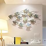 Photo Gallery wsncxfw decorazione murale a forma di pesce in metallo costiero, grande banco di 12 pesci, decorazione murale a forma di pesce, scultura murale a forma di pesce in 3d, per soggiorno/camera da letto Photo Gallery wsncxfw decorazione murale a forma di pesce in metallo costiero, grande banco di 12 pesci, decorazione murale a forma di pesce, scultura murale a forma di pesce in 3d, per soggiorno/camera da letto