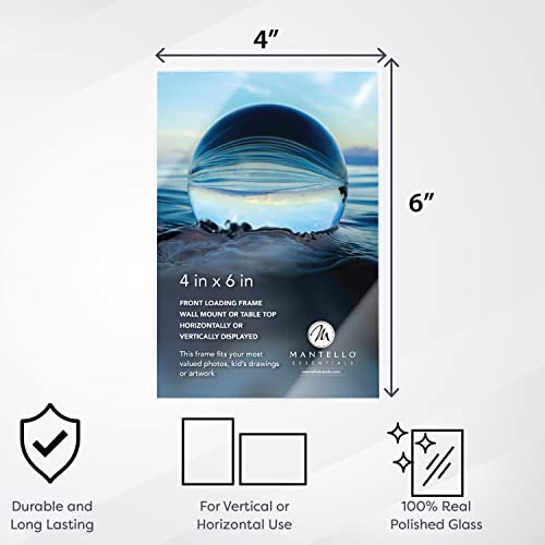 Mantello 4X6 Picture Frame, Set Of 12, Acrylic Picture Frames 4X6, 4X6 Picture Frame, Acrylic Picture Frame 4X6 Frame, Set Of 12 #TOP1