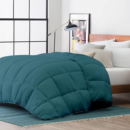 Image of Razzai All-Season Comforter 220 GSM | Super Soft Fluffy & Lightweight Comforter Single Bed Comforter (60 inch X 90 inch Inches /152Cm X 228Cm) - Single Bed Comforter - Teal